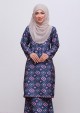 Kurung Che Durrah - Purple