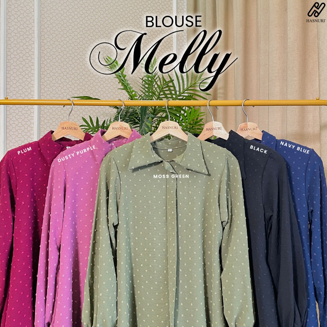 Blouse Melly - Navy Blue