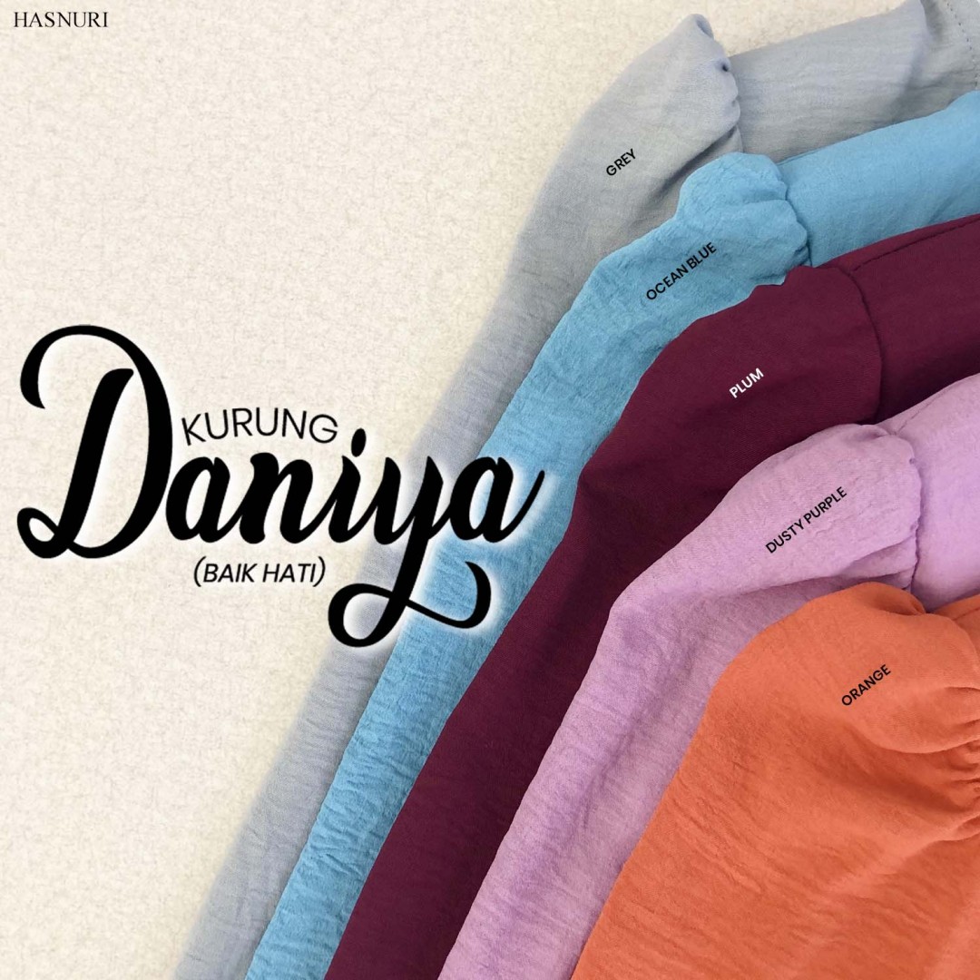 Kurung Daniya - Plum