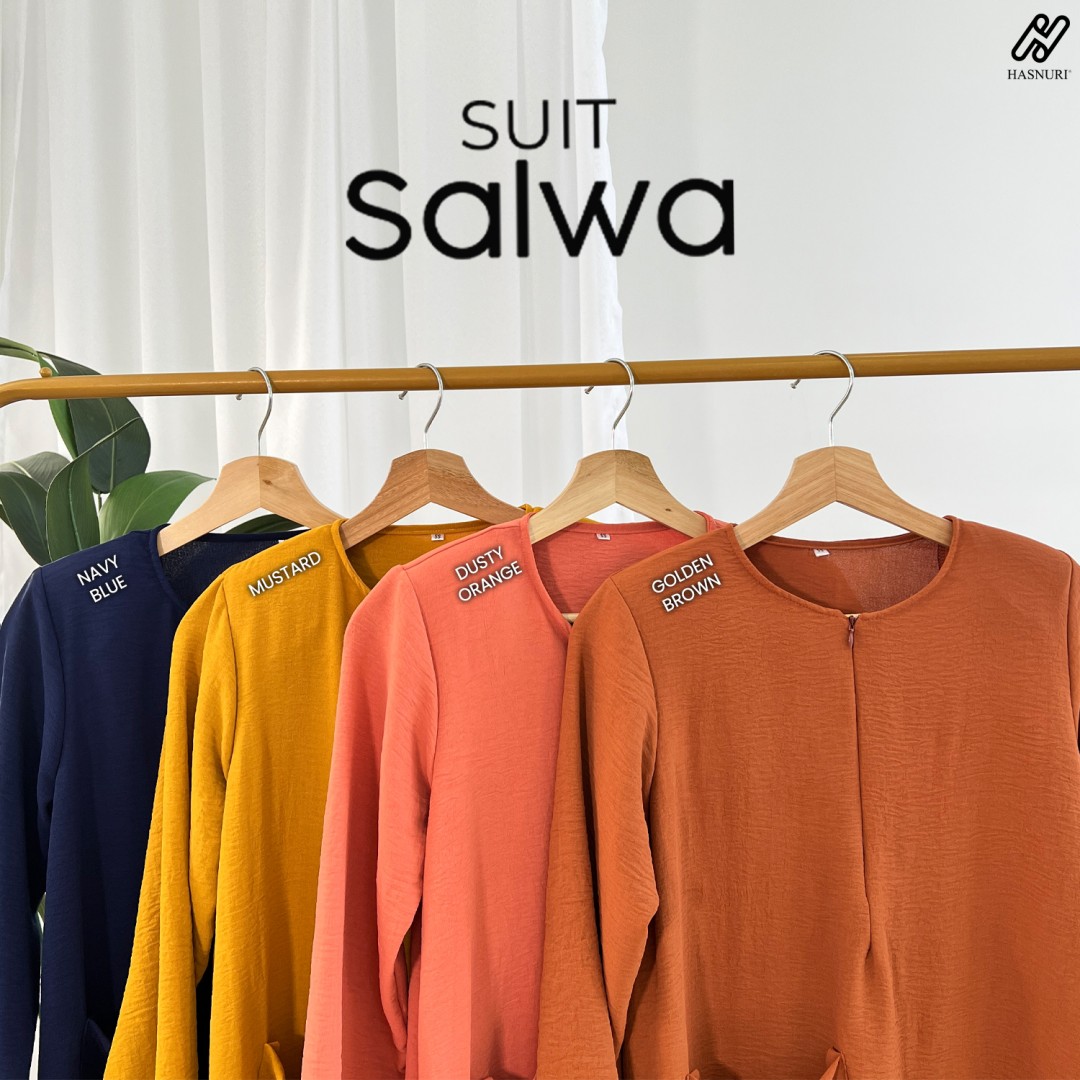 Suit Salwa - Mustard