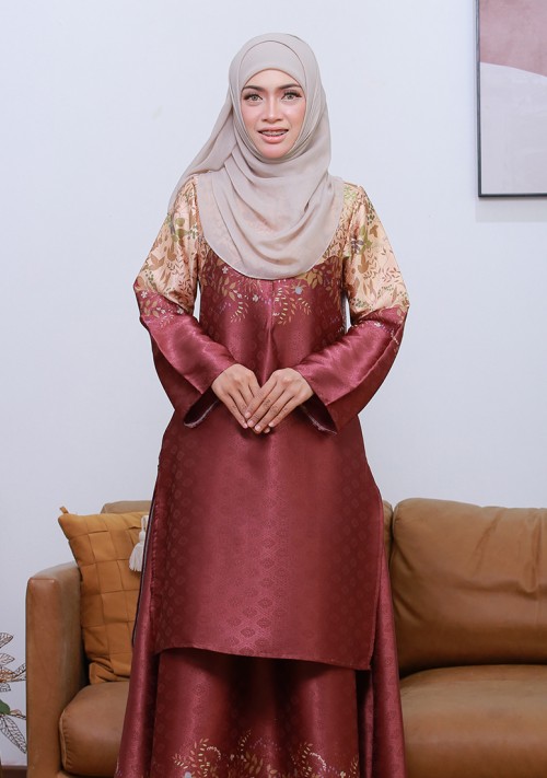 Kurung Princess Aireen 3.0 - Rich Brown