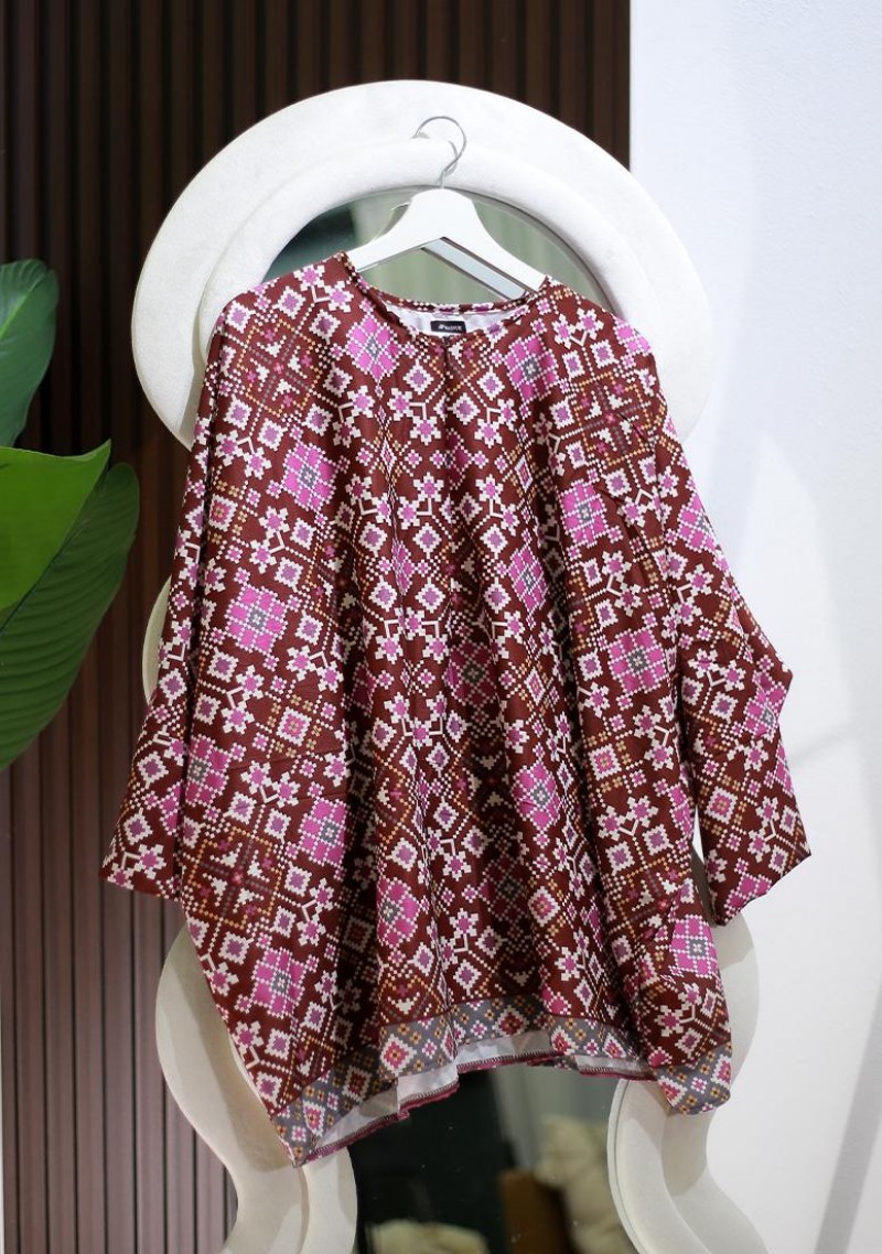 Blouse Sara V24 - RIch Brown