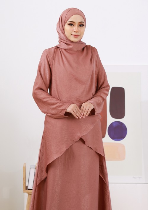 Jubah Juwita - Rose Gold