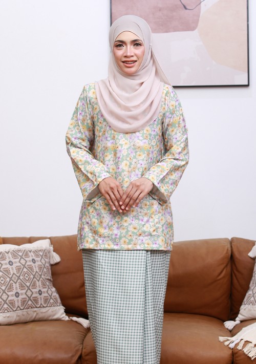 Kurung Imani 2.0 - Sage Green