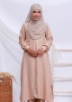 Suit Zakiya Linen - Sandy Brown