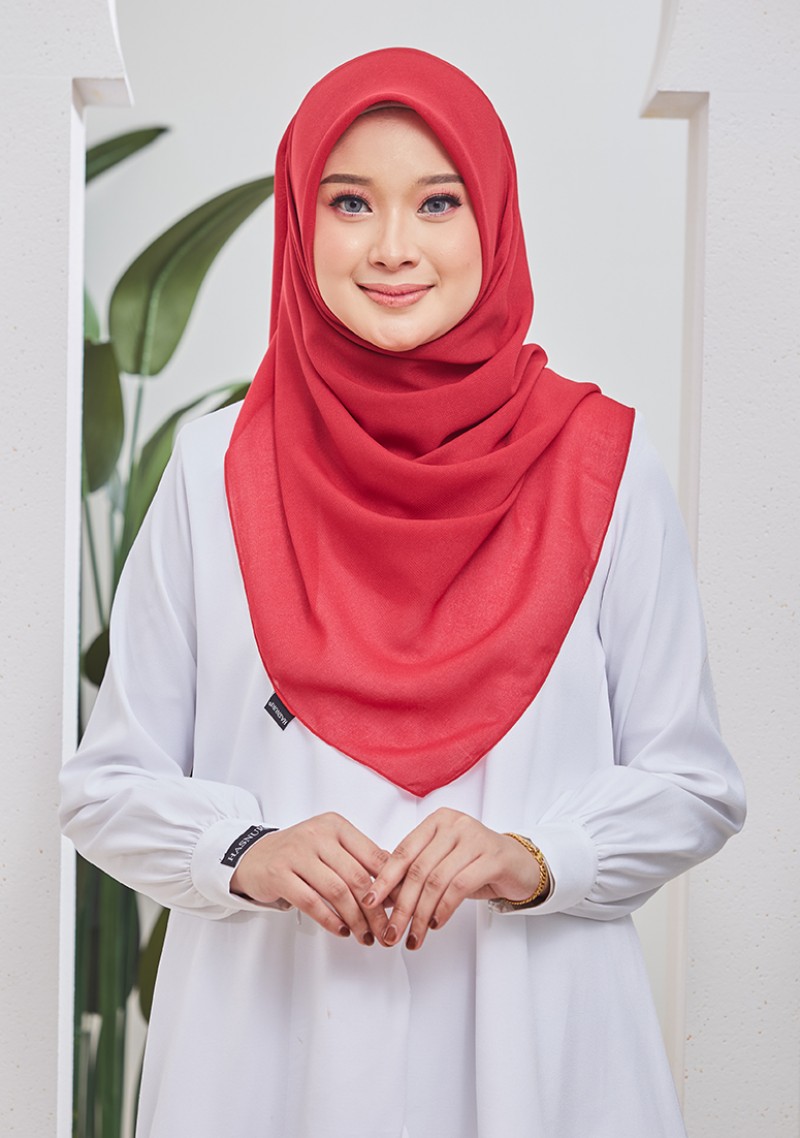 Scarf Mayra - Red Maroon