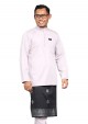 Baju Melayu Yusoff - Light Grey