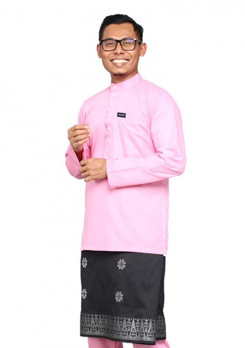 Baju Melayu Yusoff - Soft Pink