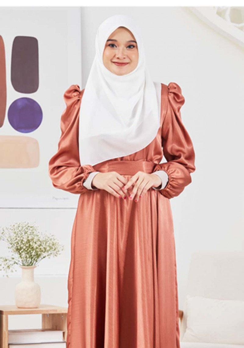 Dress Sabrina - Salmon