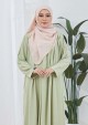 Jubah Delima - Light Green