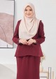 Kurung Daniya - Plum