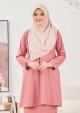 Kurung Indah - Berry Pink
