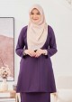 Kurung Indah - Dark Purple