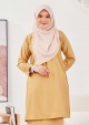 Kurung Indah - Mustard Yellow