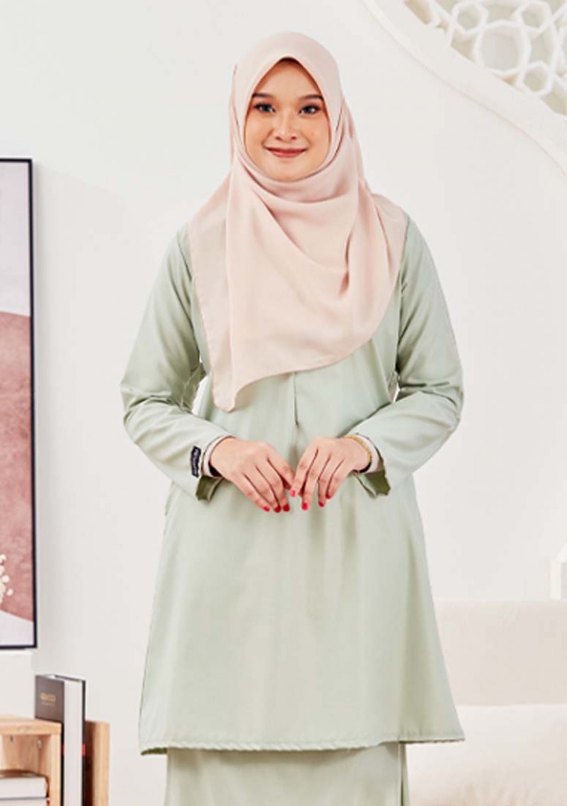Kurung Indah - Tea Green