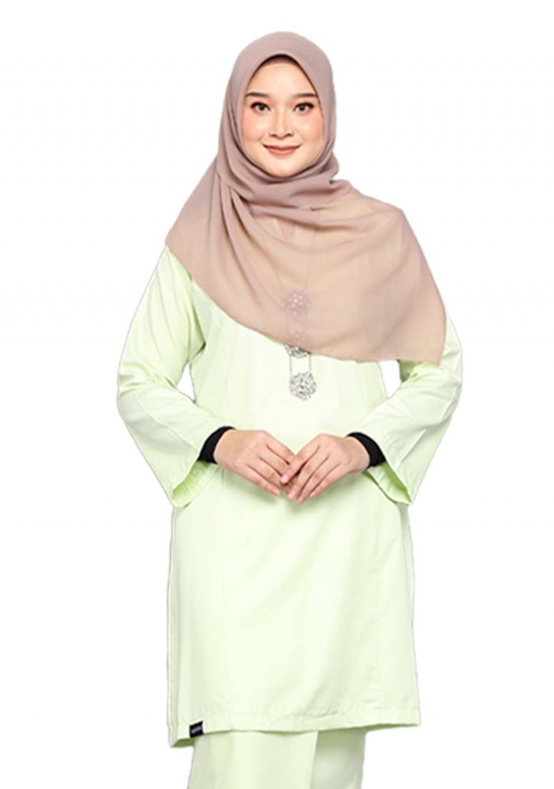 Kurung Nuri - Apple Green