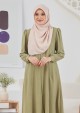 Kurung Nur Zakiya - Green