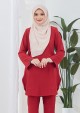 Suit Nur Saraa - Red