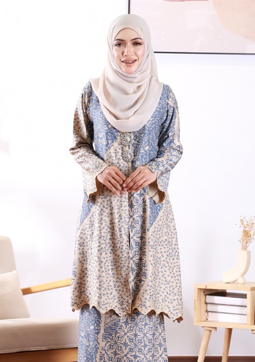 Kurung Aminah - Sky Blue