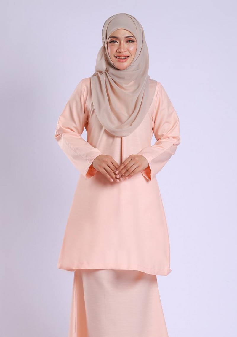 Kurung Hawa - Soft Peach