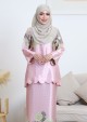 Kurung Wan Amira - Soft Pink