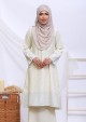 Kurung Che Fateha - Soft Yellow