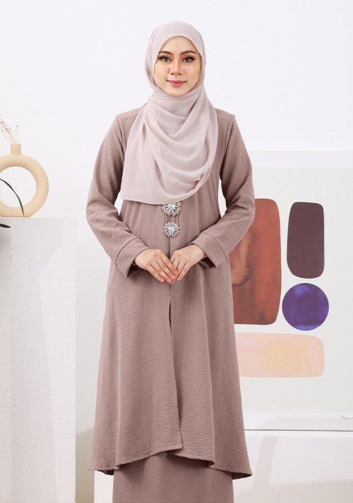 Kurung Ilyana - Stone Grey