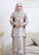 Kurung Wan Amira - Stone Grey
