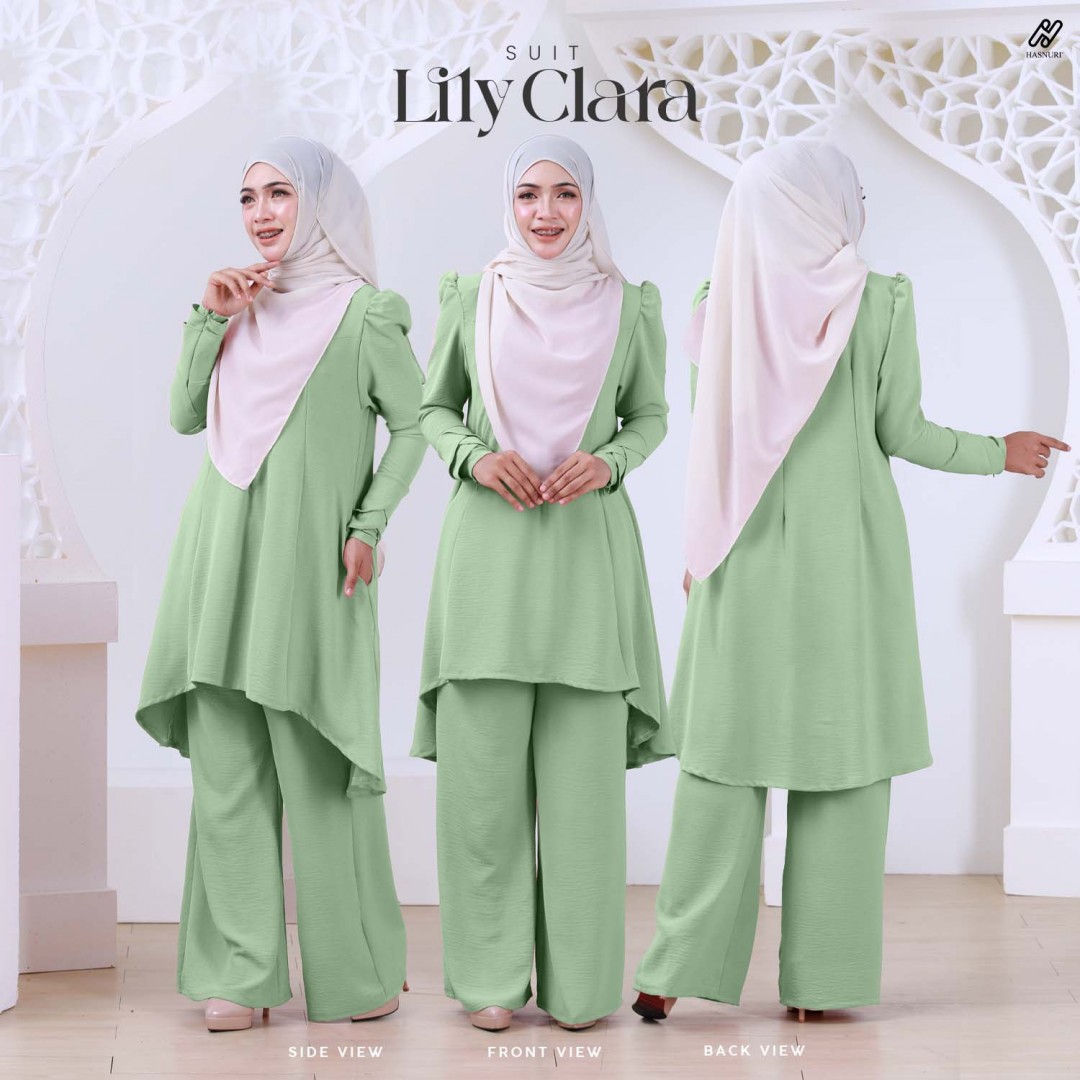 Suit Lily Clara - Soft Green