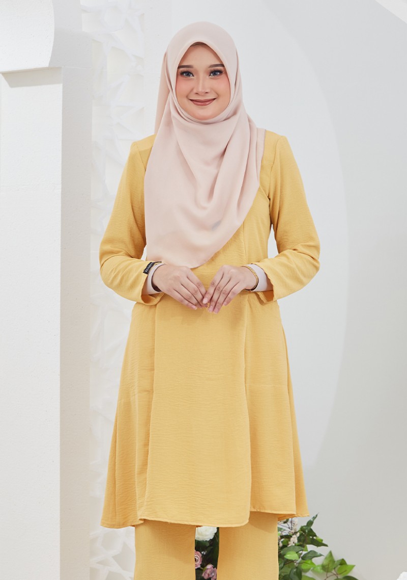 Suit Nur Aqish - Butter Yellow