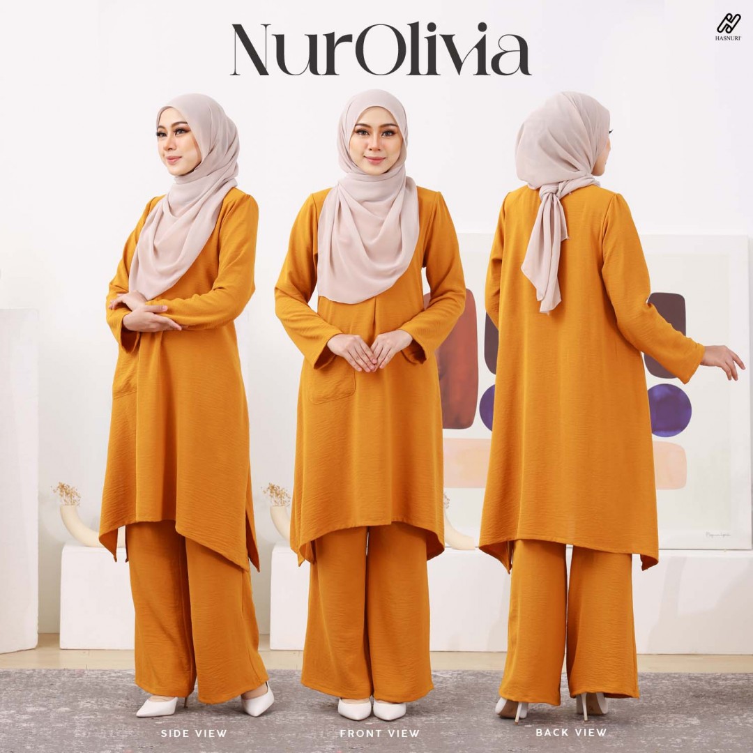 Suit Nur Olivia - Deep Peach