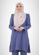 Suit Nur Syasya - Steel Blue