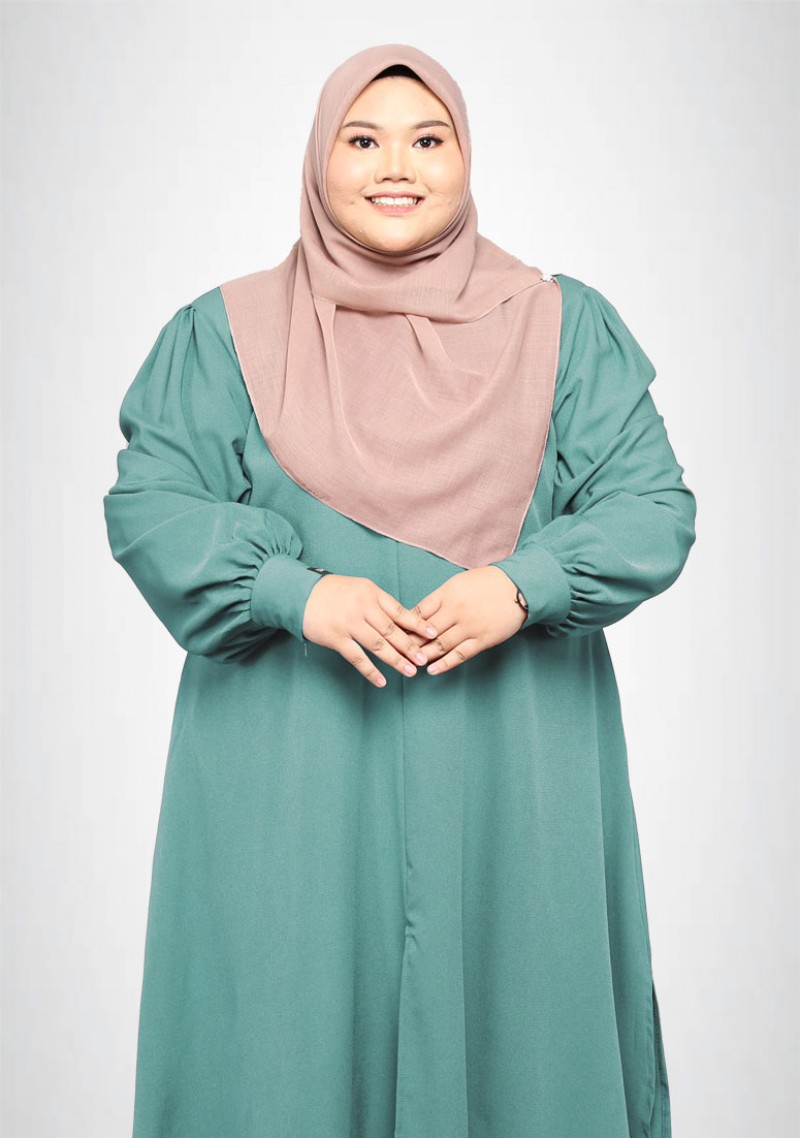 Suit Nur Zakiya Plus Size - Jade Green