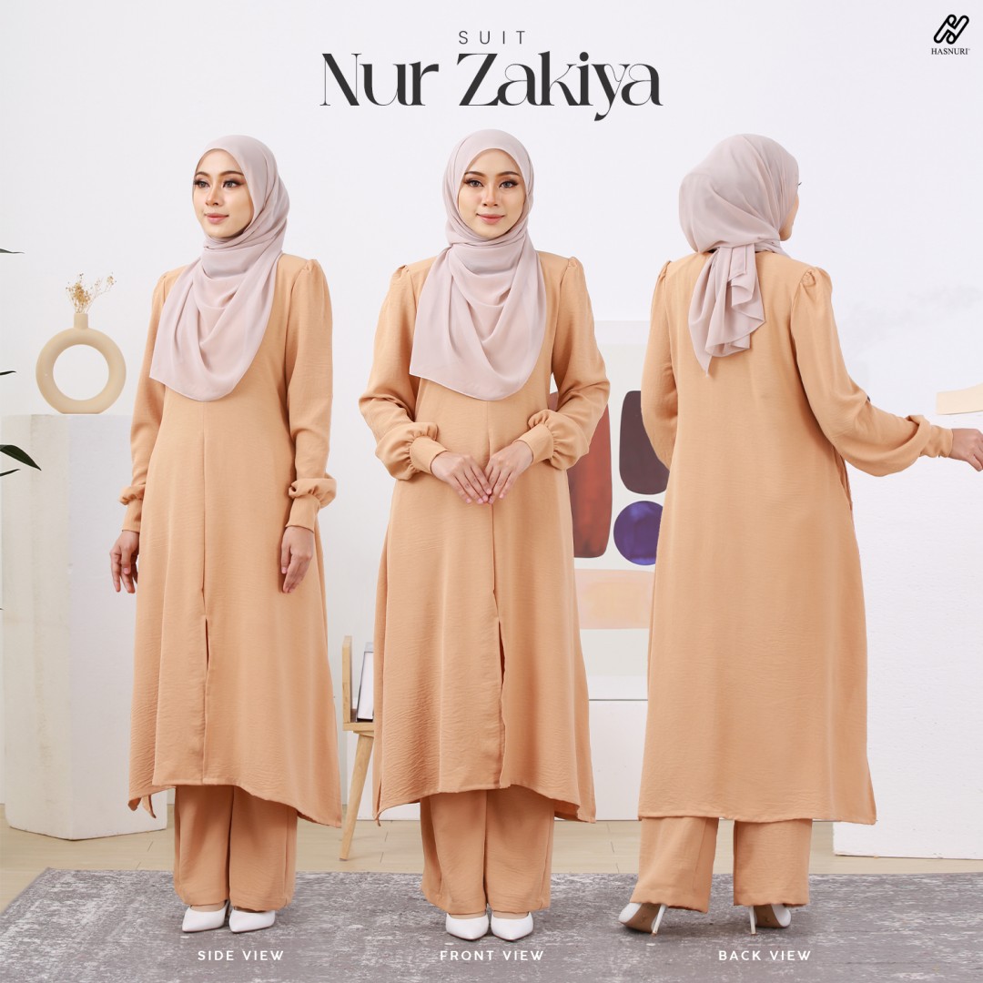 Suit Nur Zakiya - Emerald Green
