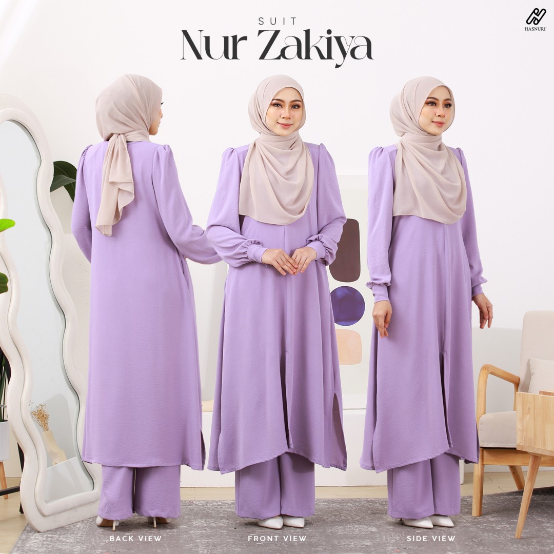 Suit Nur Zakiya - Light Milo