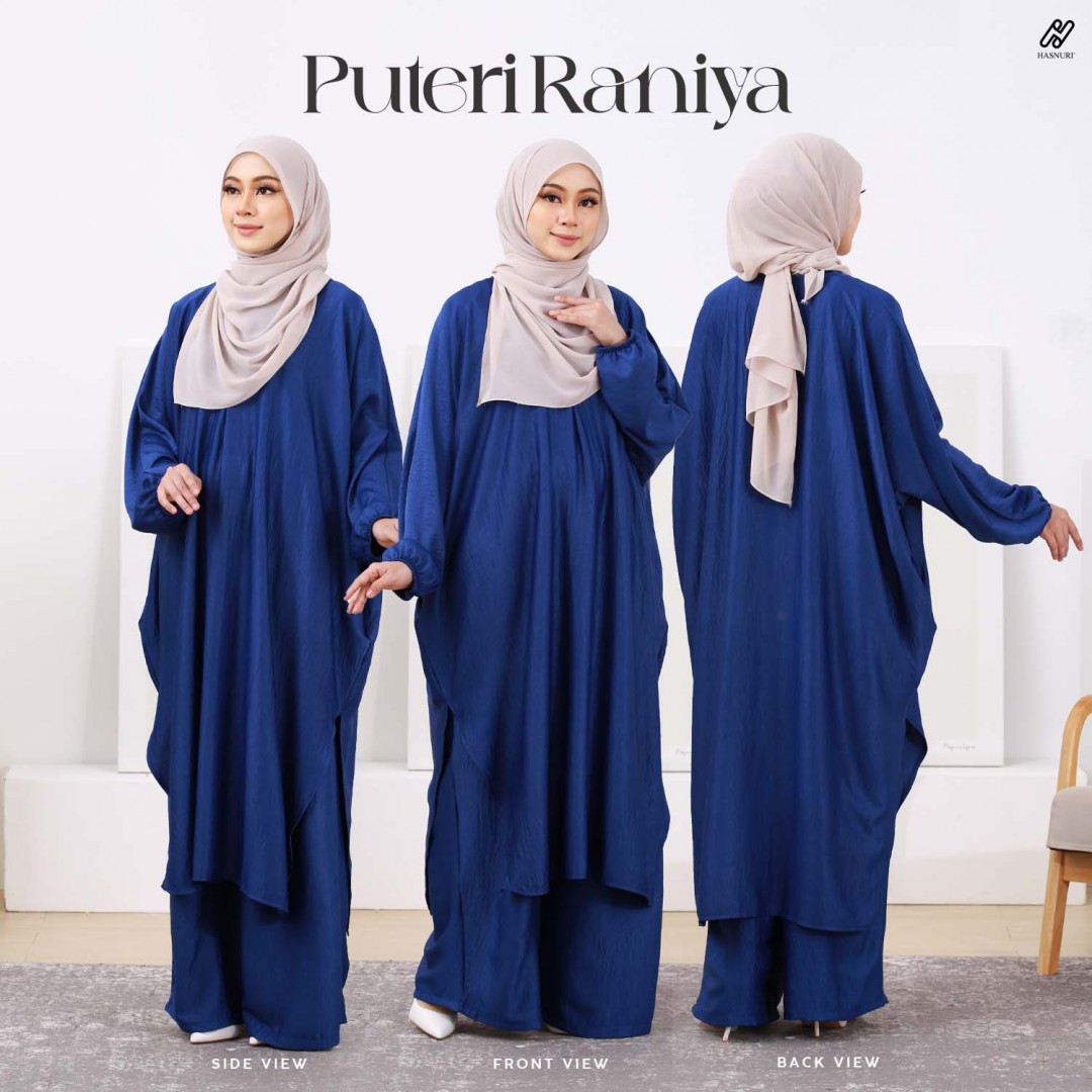 Suit Puteri Raniya - Off White