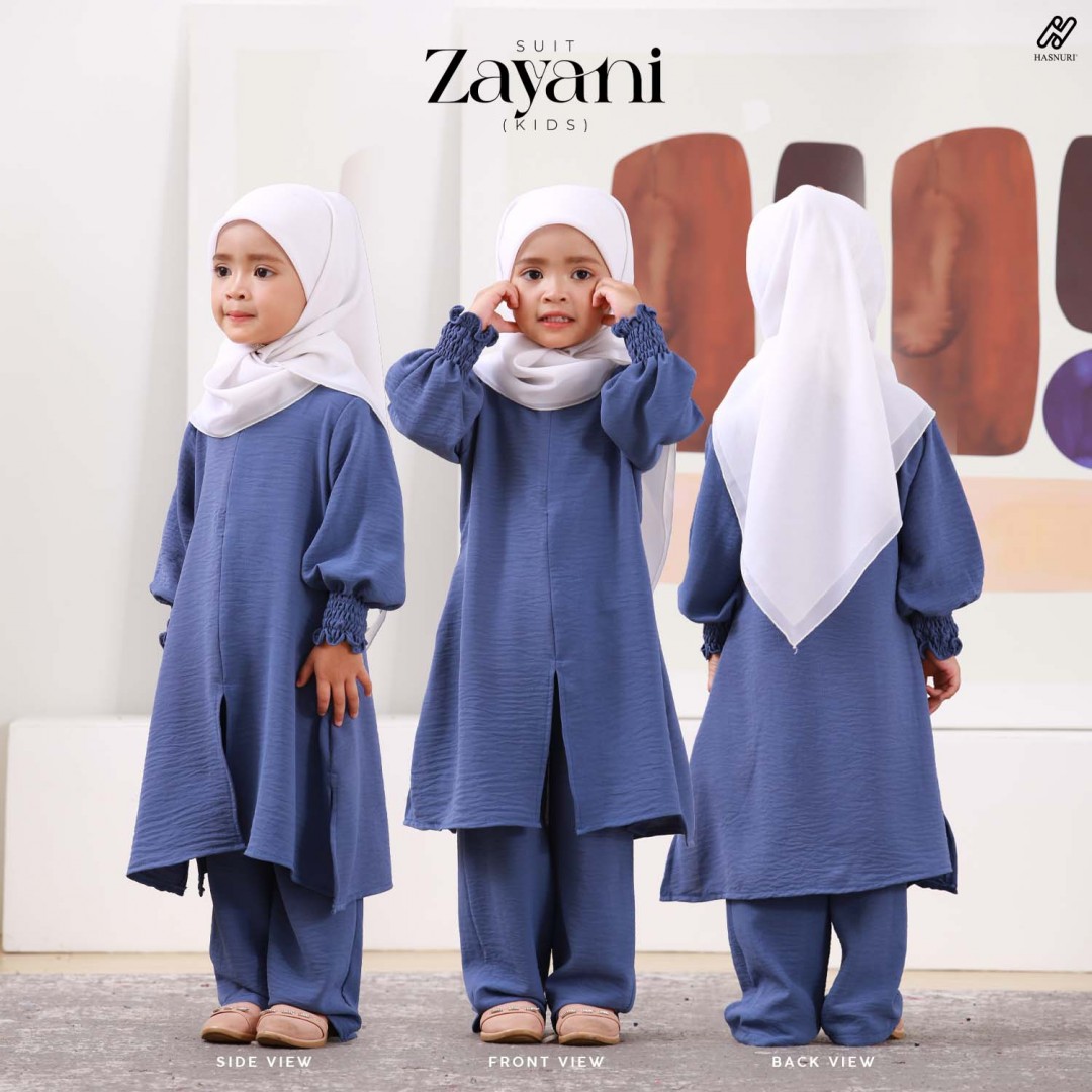 Suit Zayani Kids - Black