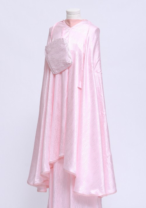 Telekung Nufa - Sweet Pink