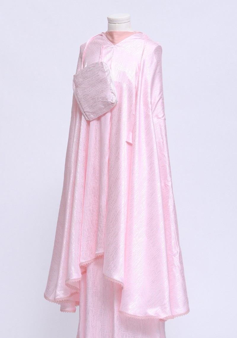 Telekung Nufa - Sweet Pink