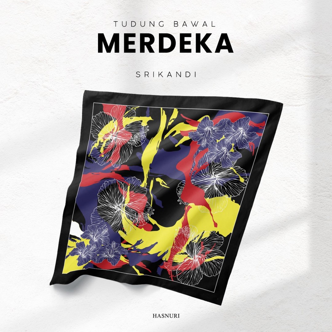 Tudung Bawal Merdeka - Srikandi