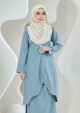 Kurung Suzana - Turkish Blue