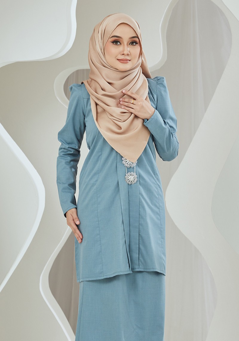 Kebaya Salmia - Turkish Blue