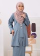 Kebaya Aminah - Turkish Blue