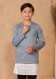 Kurta Zayn Kids - Turkish Blue