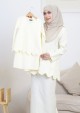 Kurung Wan Leanna Kids - Vanilla Cream