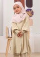 Suit Zariyah Kids - Vanilla