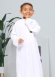 Jubah Habib Kids - White