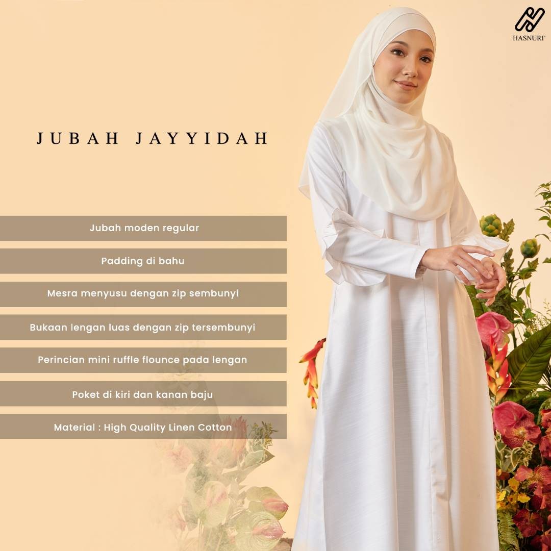 Jubah Jayyidah - Black