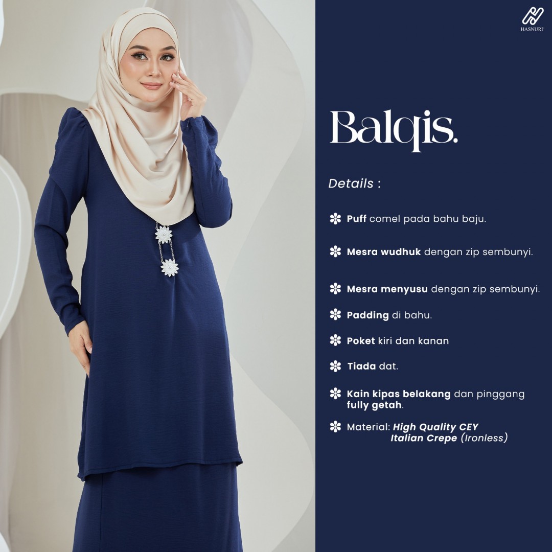 Kurung Balqis - Cinnamon