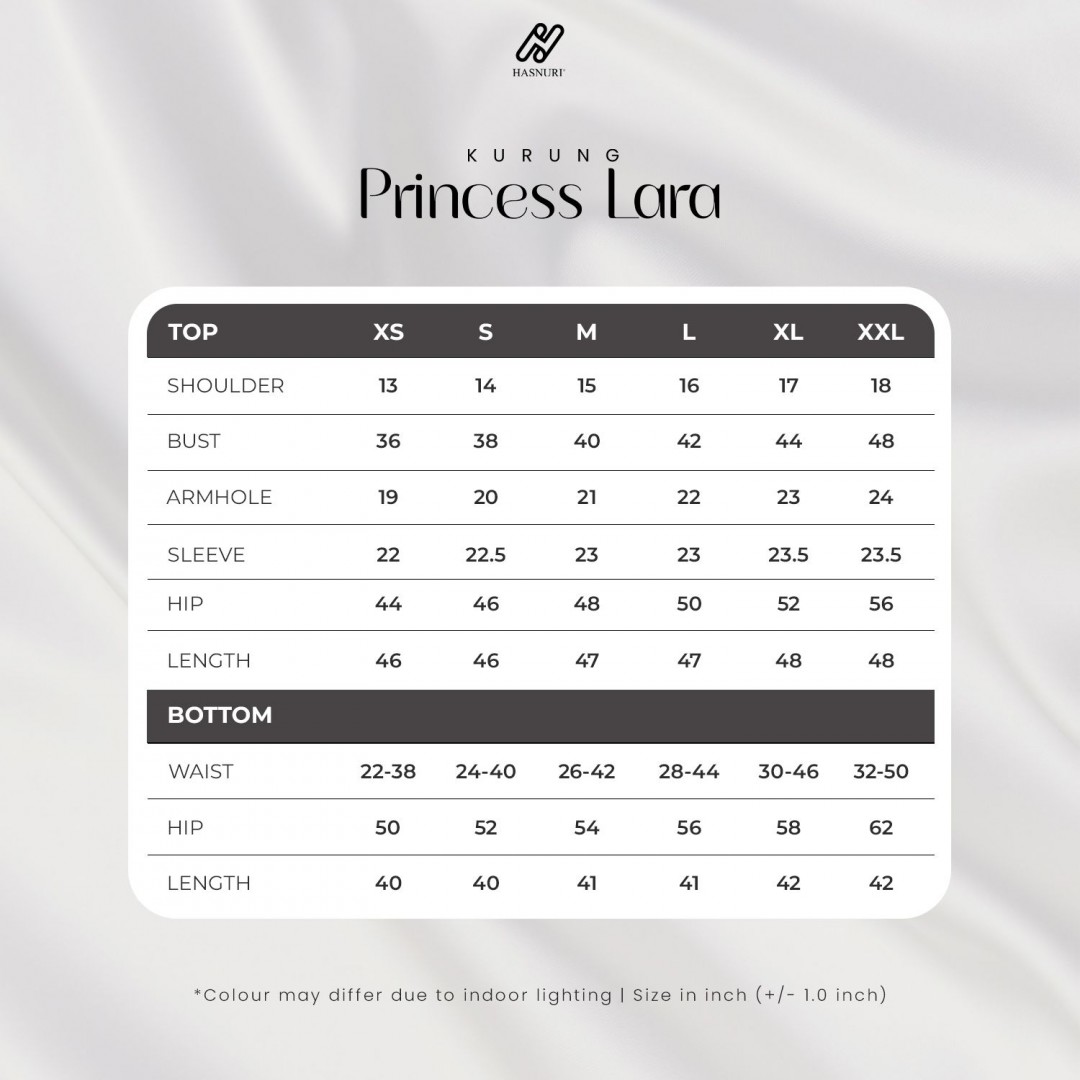 Kurung Princess Lara - Red